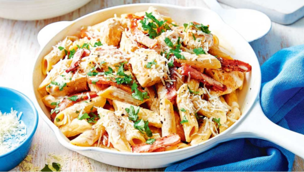 Creamy Chicken Carbonara